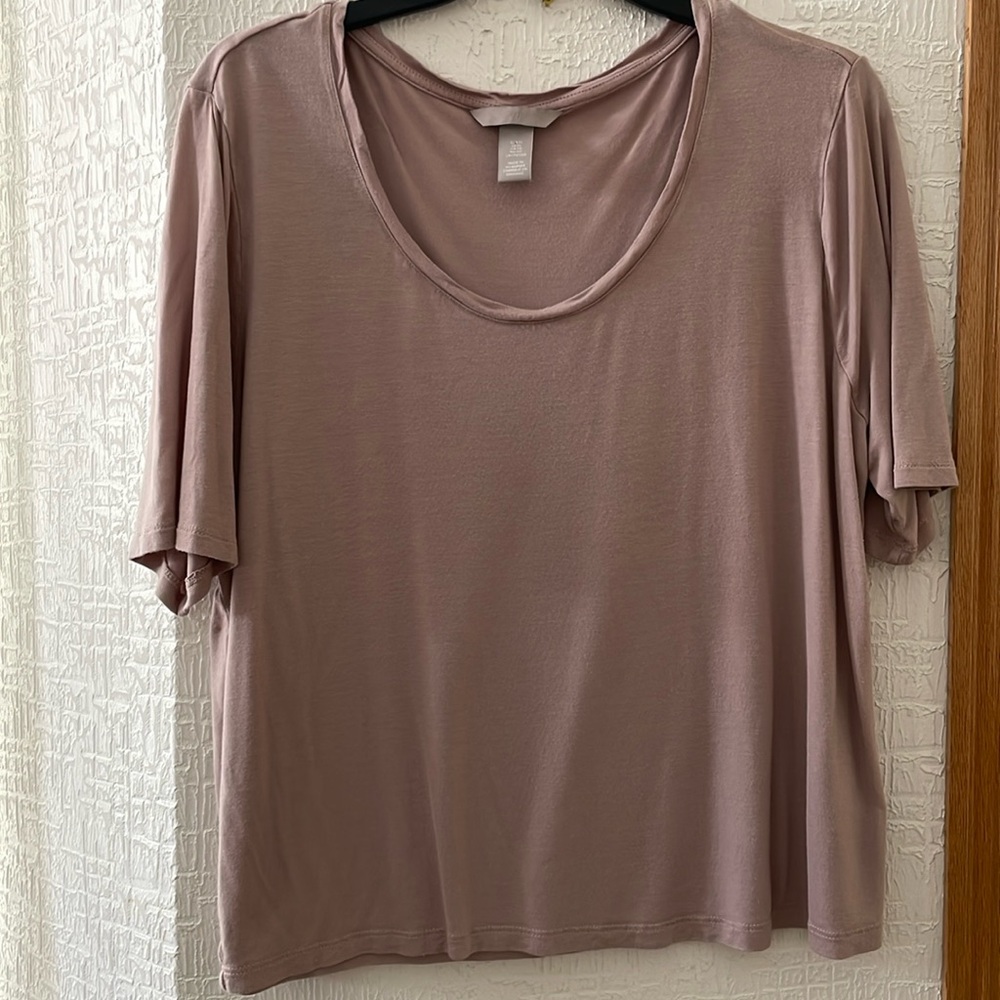 H&M | Women’s Scoop Neck Short Sleeve Top | Size: XL